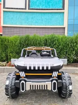 Off Road Jeep 4x4 Grey - ელექტრო მანქანა, 2 image