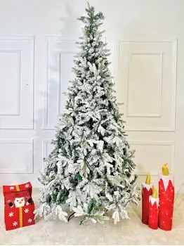 Snow-Covered Christmas Tree  დათოვლილი საახალწლო ნაძვის ხე 240 სმ (OT652)
