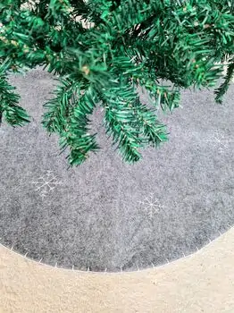 New Year Decorations Carpet - ნაძვის ხის დეკორატიული ხალიჩა, 3 image