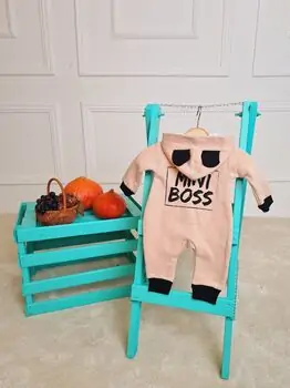 Mini Boss Romper Light Pink რომპერი, 2 image