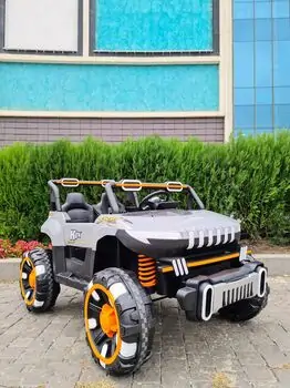 Off Road Jeep 4x4 Grey - ელექტრო მანქანა