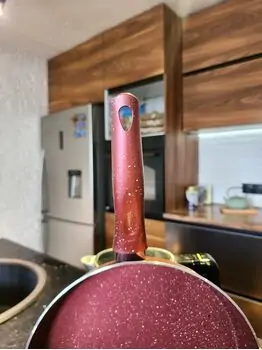 Granite Cooking Set Red  გრანიტის ქვაბების კომპლექტი, 2 image