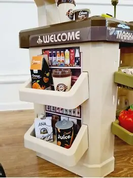 HOME Supermarket Green 109 საბავშვო ფუნქციური დახლი-მაღაზია, 3 image