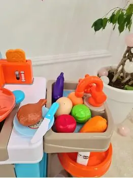 Kids Chef Set Blue - სათამაშო სამზარეულო, 5 image