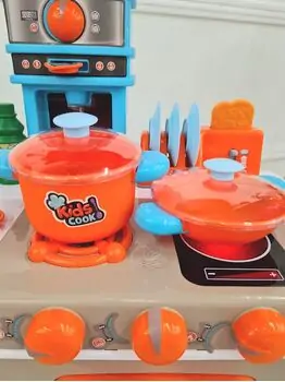 Kids Chef Set Blue - სათამაშო სამზარეულო, 6 image