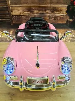 Vintage Car Pink - ელექტრო მანქანა, 3 image