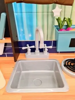 Moni Wooden kitchen Toskana - ხის სათამაშო სამზარეულო, 6 image
