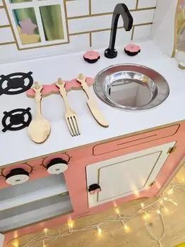 Moni Rosey`s kitchen CG39 - სათამაშო ხის სამზარეულო, 5 image