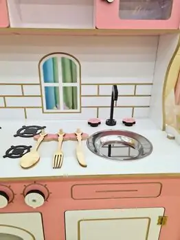 Moni Rosey`s kitchen CG39 - სათამაშო ხის სამზარეულო, 9 image