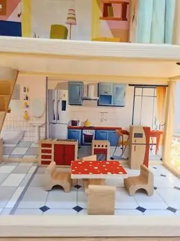 Moni Wooden House Nina EV17 - ხის სათამაშო სახლი, 11 image