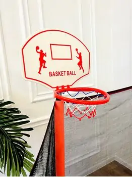 METAL & PLASTIC TRAMPOLINE 140cm Red - ბატუტი, 5 image