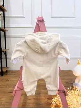 Baby Romper Sweet Hugs Beige რომპერი, 2 image