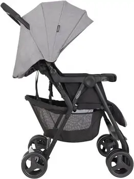 Graco DuoRider Steeple Grey ეტლი ტყუპებისთვის, 5 image