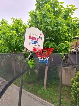 Metal & Plastic Trampoline 305cm 10FT - ბატუტი, 7 image