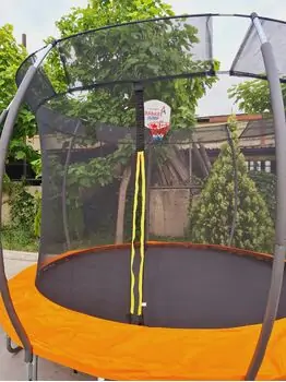 Metal & Plastic Trampoline 305cm 10FT - ბატუტი, 6 image