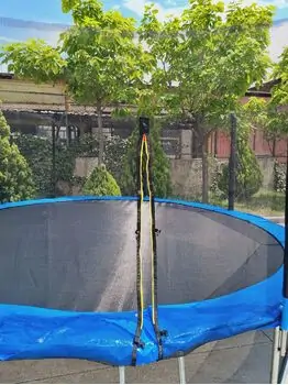 METAL & PLASTIC TRAMPOLINE 427cm  FT14  ბატუტი, 7 image