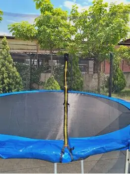 METAL & PLASTIC TRAMPOLINE 427cm  FT14  ბატუტი, 6 image