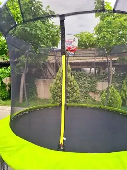 Metal & Plastic Trampoline 305cm 10FT - ბატუტი, 5 image