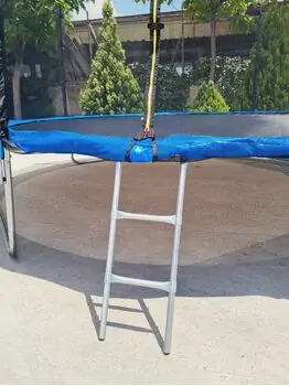 METAL & PLASTIC TRAMPOLINE 427cm  FT14  ბატუტი, 4 image