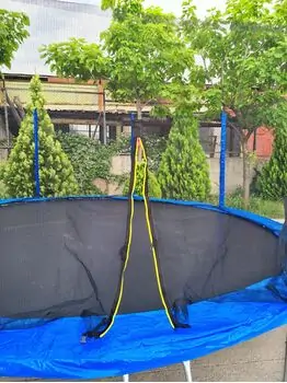 Metal & Plastic Trampoline With Ladder 427cm 14FT - ბატუტი, 6 image
