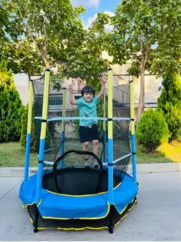 Metal & Plastic Trampoline 140cm 5FT - ბატუტი, 2 image