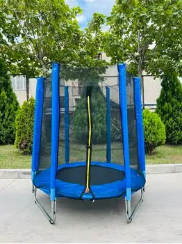 Metal & Plastic Trampoline 140cm 5FT - ბატუტი, 2 image