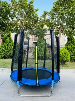 Metal & Plastic Trampoline 140cm 5FT - ბატუტი, 2 image
