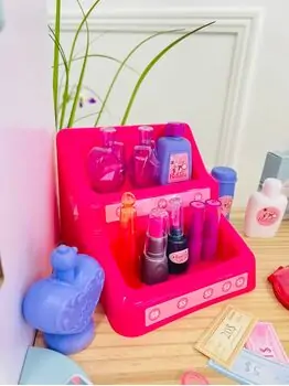 Beauty Store Cash Register Playset for Girls - სათამაშო ფუნქციური  სალარო აპარატი, 5 image