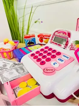 Cash register საბავშვო სათამაშო სალარო აპარატი, 4 image