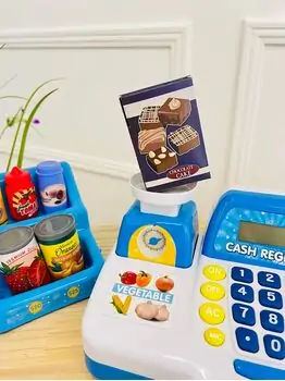 Cash Register Display and Scanning Toy Set - საბავშვო სათამაშო სალარო აპარატი, 5 image