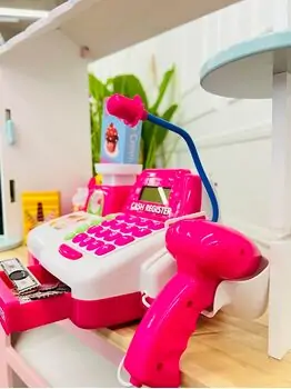 სათამაშო ფუნქციური  სალარო აპარატი Cash Register, 2 image