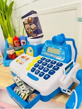 Cash Register Display and Scanning Toy Set - საბავშვო სათამაშო სალარო აპარატი, 3 image