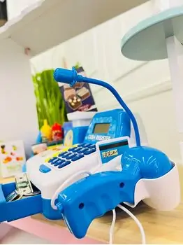 Cash Register Display and Scanning Toy Set - საბავშვო სათამაშო სალარო აპარატი, 4 image