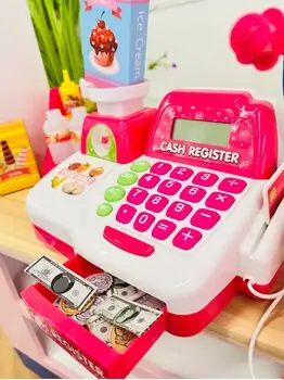სათამაშო ფუნქციური  სალარო აპარატი Cash Register, 3 image