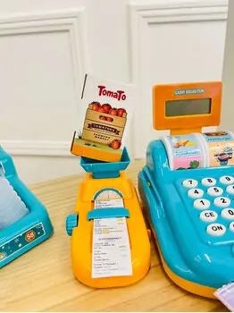 Happy Shopping Cash register საბავშვო სათამაშო სალარო აპარატი, 3 image