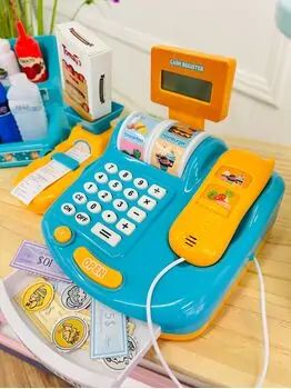 Happy Shopping Cash register საბავშვო სათამაშო სალარო აპარატი, 4 image