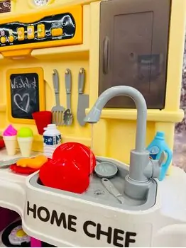 Kitchen Set With Accessories - ფუნქციური სათამაშო სამზარეულო, 6 image
