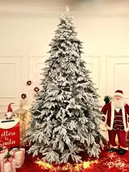 Kovalivian Snow-Covered Christmas Tree PE 300 CM ნაძვის ხე დათოვლილი ტოტებით, 100% სილიკონი