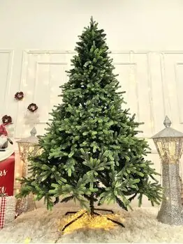 Carpathian Christmas Tree Light Green Tips 230CM PVC + PE  ნაძვის ხე შერეული სილიკონის წიწვებით, 6 image