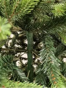 Carpathian Christmas Tree Light Green Tips 230CM PVC + PE  ნაძვის ხე შერეული სილიკონის წიწვებით, 14 image