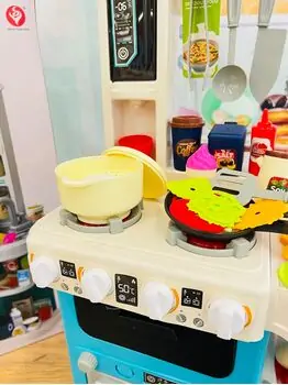 Kitchen Set With Accessories - ფუნქციური სათამაშო სამზარეულო, 8 image