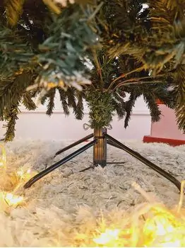 Christmas Tree With Pine Cones And Snow-Covered Branches საახალწლო ნაძვის ხე გირჩით და დათოვლილი ბოლოებით 210 სმ (OT011), 6 image
