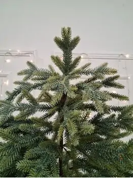 Christmas Tree With Silicone Needles 210 CM საახალწლო ნაძვის ხე 100% სილიკონი  (OT2328), 4 image