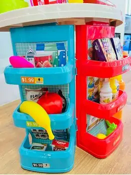 Market Play Set საბავშვო ფუნქციური დახლ-მაღაზია, 5 image