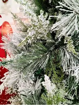 Snow-Covered Christmas Tree დათოვლილი საახალწლო ნაძვის ხე 210 სმ (OT2008), 6 image