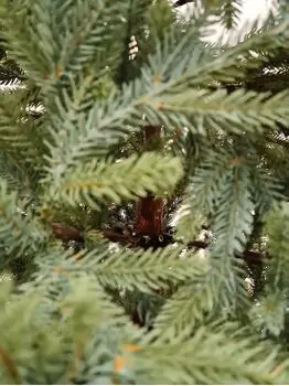 Christmas Tree With Silicone Needles 210 CM საახალწლო ნაძვის ხე 100% სილიკონი  (OT2328), 6 image