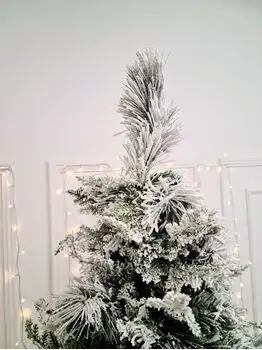 Snow-Covered Christmas Tree დათოვლილი საახალწლო ნაძვის ხე 240 სმ (OT2009), 7 image