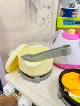 Home Chef Kitchen Set With Accessories - ფუნქციური სათამაშო სამზარეულო, 4 image