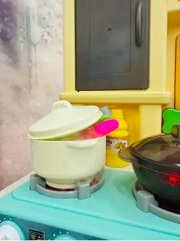 Kitchen Set With Accessories - ფუნქციური სათამაშო სამზარეულო, 9 image
