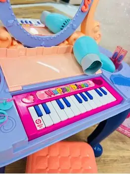 Beauty Make Up Toy Set with piano key - საბავშვო ტრილიაჟი, 11 image